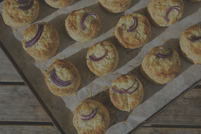 Cheddar, Sage and Onion Scones | Small Batch Bakes